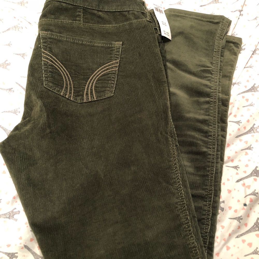 Hollister Corduroy Low rise Pants